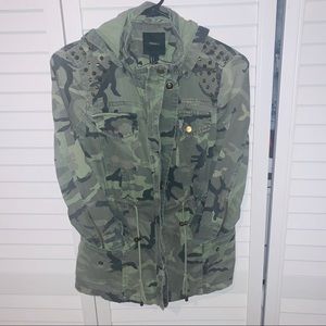 Camo forever 21 jacket